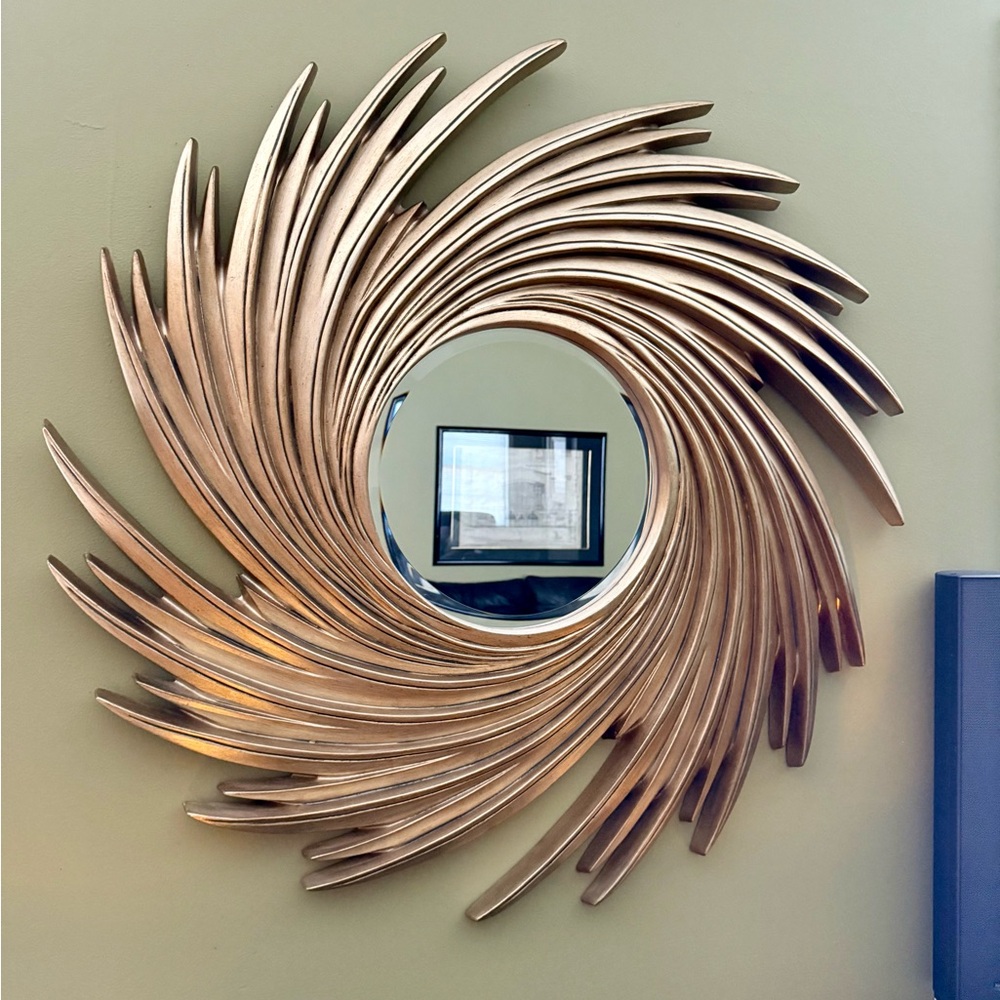England’s Richmond Gold Swirl Mirror